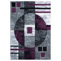 United Weavers Of America United Weavers of America 2050 10182 912 7 ft. 10 in. x 10 ft. 6 in. Bristol Epsilon Plum Rectangle Area Rug 2050 10182 912